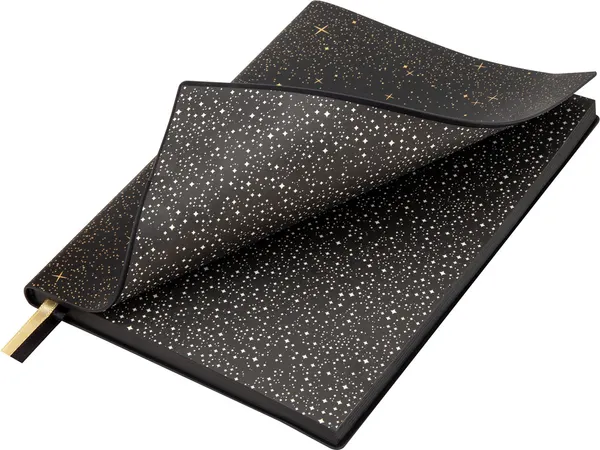 Изображение товара Блокнот Brauberg Stellar / 118652 (80л, черный)