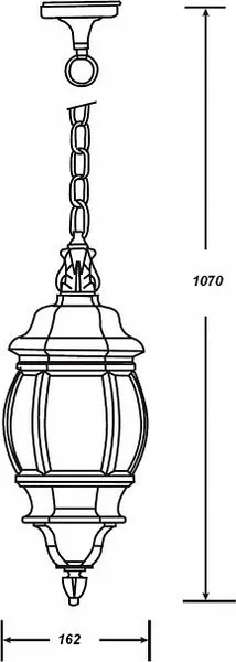 Изображение товара Светильник уличный Oasis Light 83405S Bl