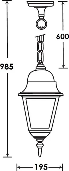 Изображение товара Светильник уличный Oasis Light 79905M Bl