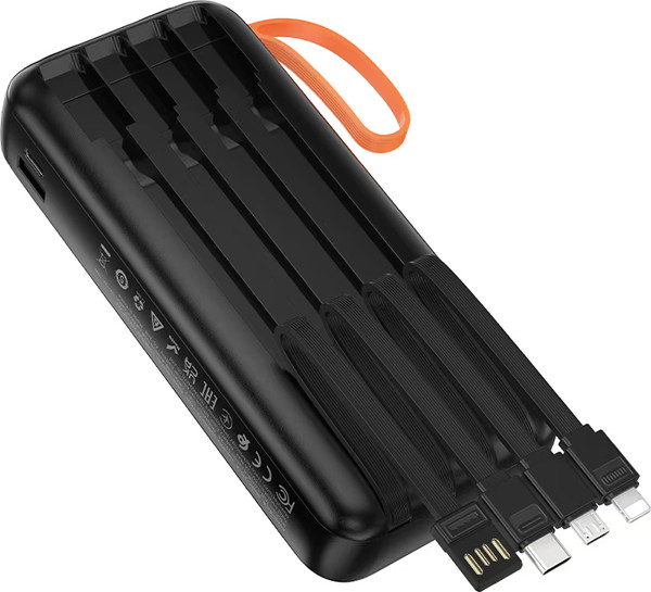 Изображение товара Портативное зарядное устройство Hoco Power Bank J151A Spirit 20000мAч (черный)