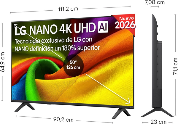 Изображение товара Телевизор LG 50" 50NU900B6LA