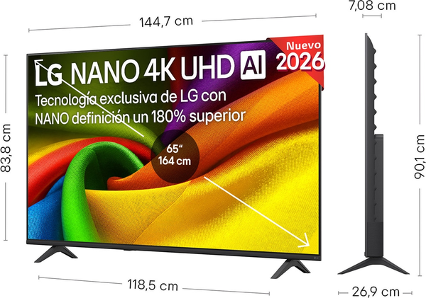 Изображение товара Телевизор LG 65" 65NU900B6LA