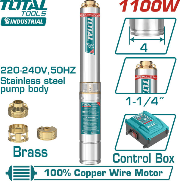 Изображение товара Скважинный насос TOTAL TWP511006