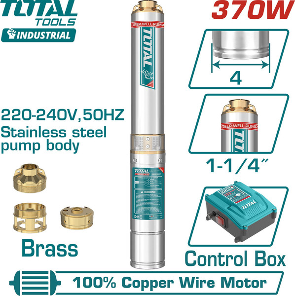 Изображение товара Скважинный насос TOTAL TWP53706