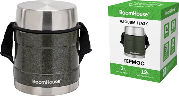 Изображение товара Термос для еды Boomhouse Ribbed / 700322