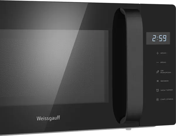 Изображение товара Микроволновая печь Weissgauff MWO-330 (Black Glass)