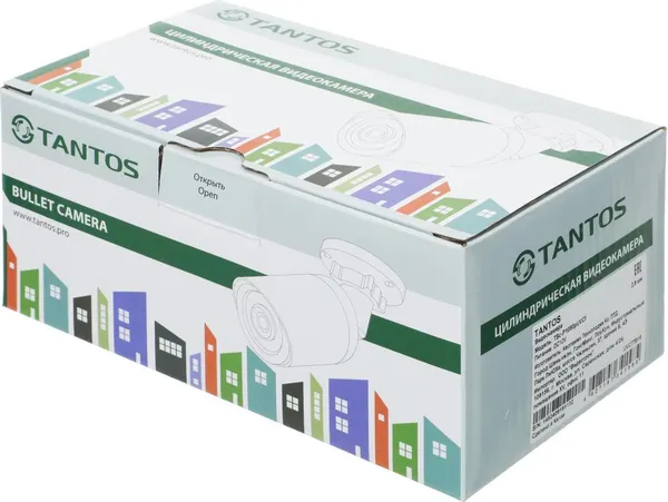 Изображение товара Аналоговая камера Tantos TSc-P1080pUVCf (2.8мм, белый)