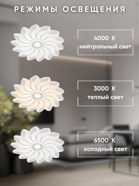 Изображение товара Потолочный светильник Aitin-Pro C1026 (белый)