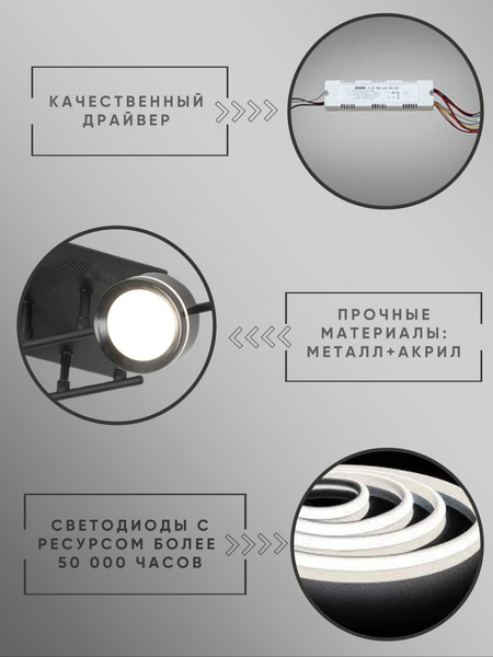 Изображение товара Люстра Aitin-Pro N9501/4  (черный)