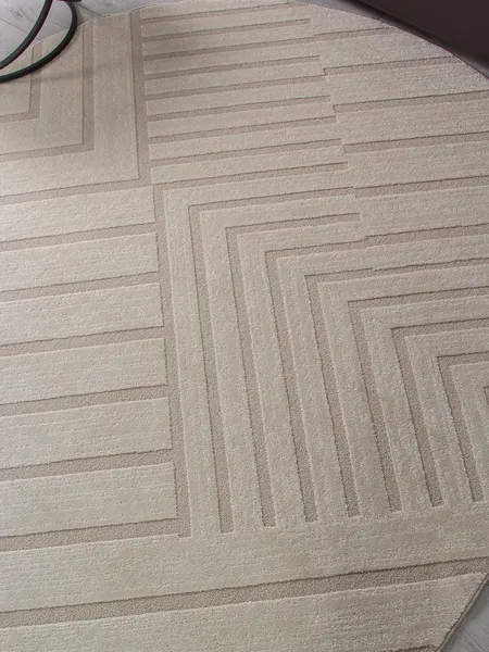 Изображение товара Ковер Merinos Dios F438-OVAL-LIGHT BEIGE (3x4)