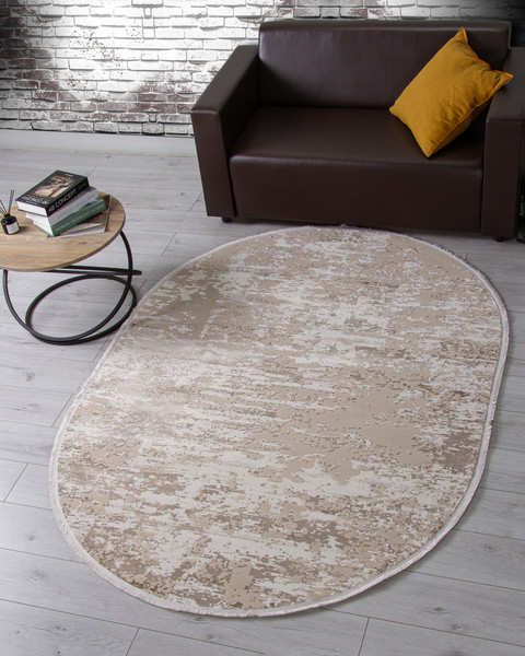 Изображение товара Ковер Merinos Dolce F201-OVAL-BEIGE (1.6x3)