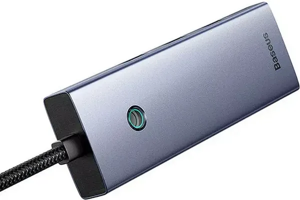 Изображение товара USB-хаб Baseus BS-OH109 / B0005280B811-11 (серый космос)