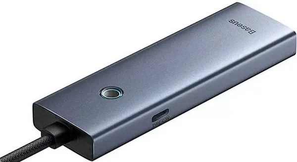 Изображение товара USB-хаб Baseus BS-OH109 / B0005280B811-11 (серый космос)