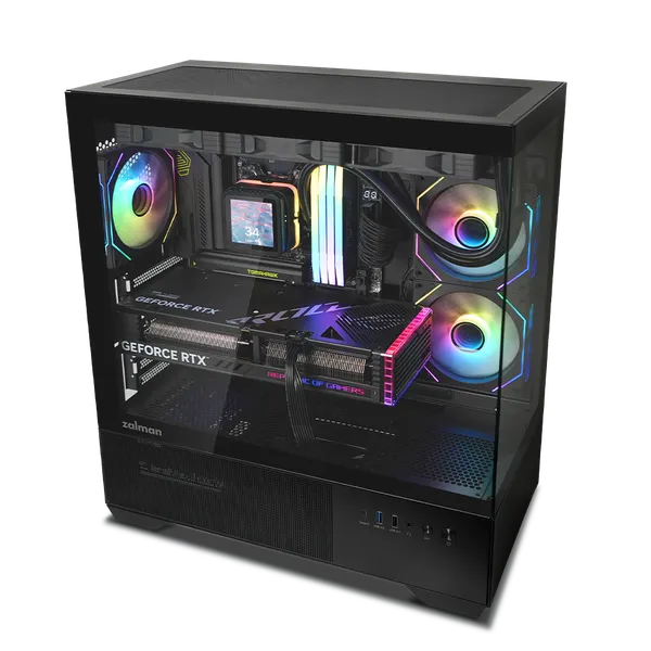 Изображение товара Корпус для компьютера Zalman Chronix V2 (черный, без БП)