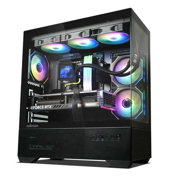 Изображение товара Корпус для компьютера Zalman Chronix V2 (черный, без БП)