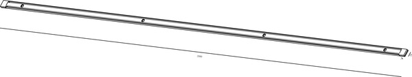 Изображение товара Шинопровод SWG TR-SLIM-BL-2M / 022064