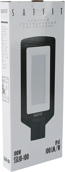 Изображение товара Светильник уличный Saffit SSL10-100 / 55234 (черный)