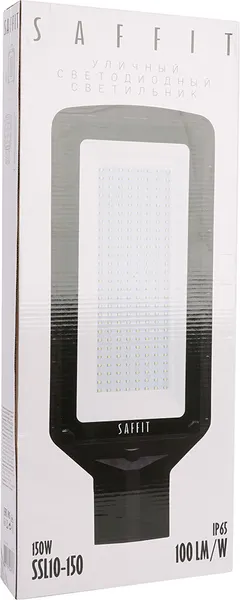 Изображение товара Светильник уличный Saffit SSL10-150 / 55235 (черный)