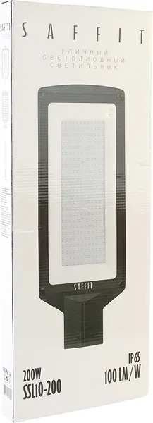 Изображение товара Светильник уличный Saffit SSL10-200 / 55236 (черный)