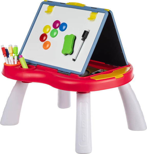 Изображение товара Мольберт детский Labalu Artist QL171093 + Стул детский Kidwick Thomas / KW466400 (красный/белый)