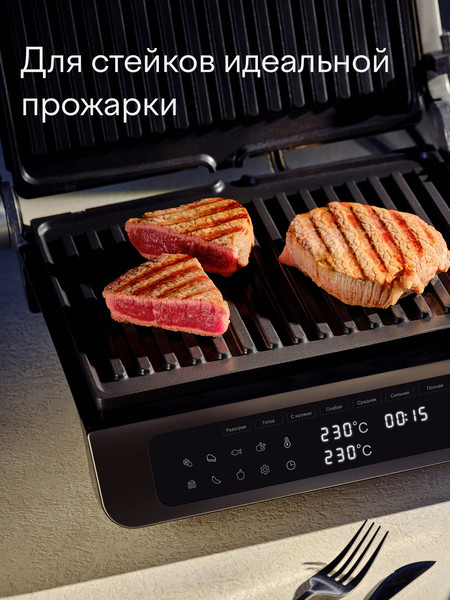 Изображение товара Электрогриль Tuvio TG02DM (черный)