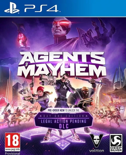 Изображение товара Игра для игровой консоли PlayStation 4 Agents of Mayhem Day One Edition (EU pack, RU subtitles)