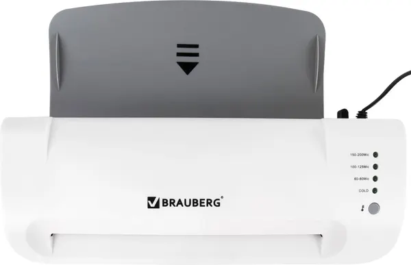 Изображение товара Ламинатор Brauberg Silver Max A4 / 532624 и пленка для ламинирования А4 100мкм / 5