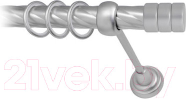 Изображение товара Карниз для штор Lm Decor Цилиндр 088 1р витой (сатин, 3.6м)