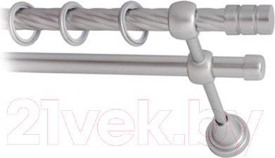 Изображение товара Карниз для штор Lm Decor Цилиндр 088 2р витой (сатин, 2м)