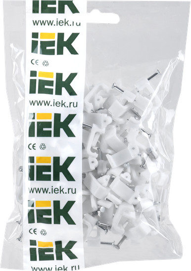 Изображение товара Скоба гвоздевая IEK Гвоздевые USK21-14-100 (100шт, плоские)