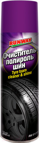 Изображение товара Очиститель бампера и шин RUNWAY RW6127 (650мл)
