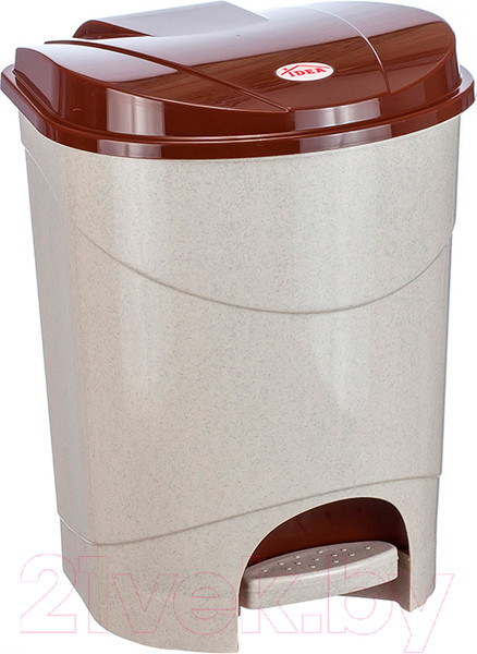 Изображение товара Мусорное ведро Idea М2892 (19л, бежевый мрамор)