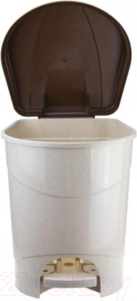 Изображение товара Мусорное ведро Idea М2892 (19л, бежевый мрамор)