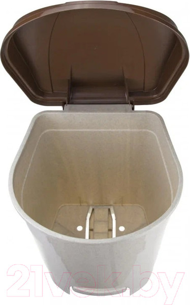 Изображение товара Мусорное ведро Idea М2892 (19л, бежевый мрамор)