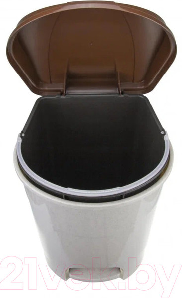 Изображение товара Мусорное ведро Idea М2892 (19л, бежевый мрамор)