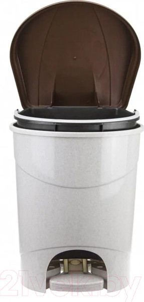 Изображение товара Мусорное ведро Idea М2892 (19л, бежевый мрамор)