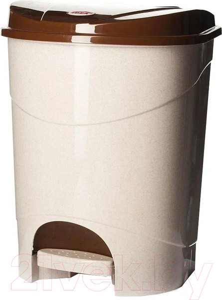 Изображение товара Мусорное ведро Idea М2892 (19л, бежевый мрамор)