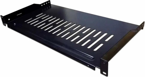Изображение товара Полка для телекоммуникационного шкафа Lanmaster TWT-CB-SFBF250-1U/18 (черный)