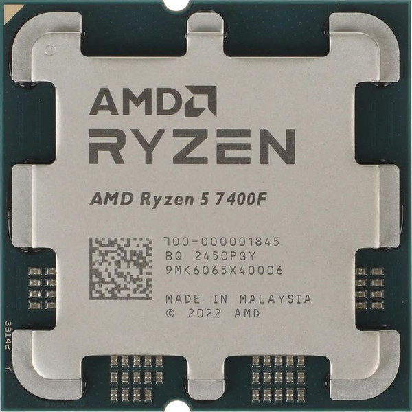 Изображение товара Процессор AMD Ryzen 5 7400F AM5 OEM / 100-000001845