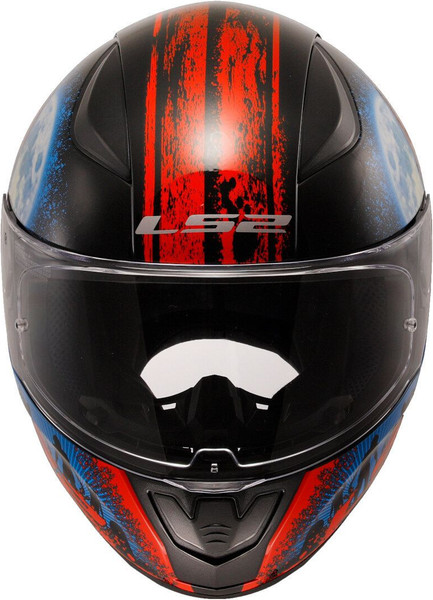 Изображение товара Мотошлем LS2 FF353 Rapid II Zombie (L, черный/красный)