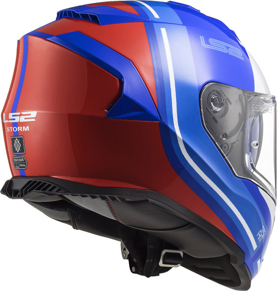 Изображение товара Мотошлем LS2 FF800 Storm Slant (XS, синий/красный)