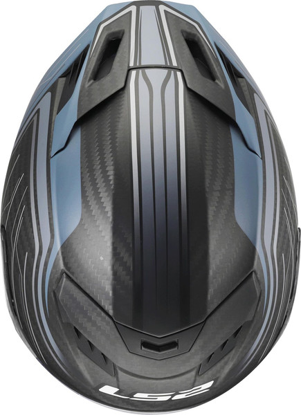 Изображение товара Мотошлем LS2 FF807 Dragon Subic (XL, Blue Petrol)