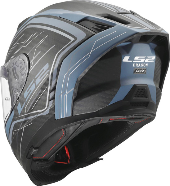 Изображение товара Мотошлем LS2 FF807 Dragon Subic (XL, Blue Petrol)