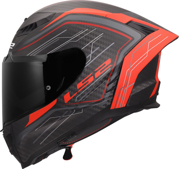 Изображение товара Мотошлем LS2 FF807 Dragon Subic (M, красный)