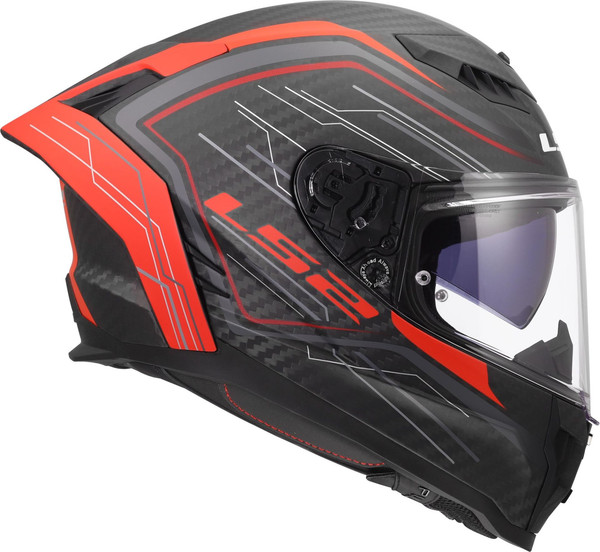 Изображение товара Мотошлем LS2 FF807 Dragon Subic (M, красный)