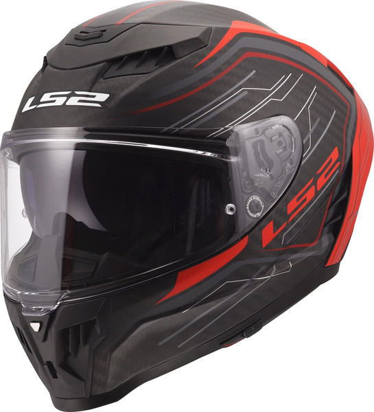 Изображение товара Мотошлем LS2 FF807 Dragon Subic (M, красный)