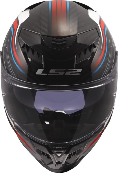 Изображение товара Мотошлем LS2 FF807 Dragon Subic (L, белый/синий/красный)