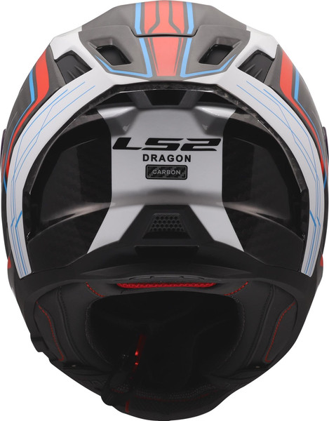 Изображение товара Мотошлем LS2 FF807 Dragon Subic (XL, белый/синий/красный)