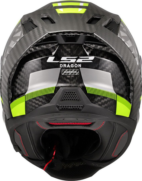 Изображение товара Мотошлем LS2 FF807 Dragon Trax (XL, H-V Yellow)