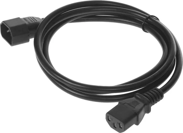 Изображение товара Кабель KingPrice KP-PC-C13-C14-1.5M (1.5м, черный)